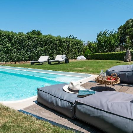 Lithari Luxury Villa With Private Pool, Your Perfect Retreat, Crete Ájosz Nikólaosz Kültér fotó