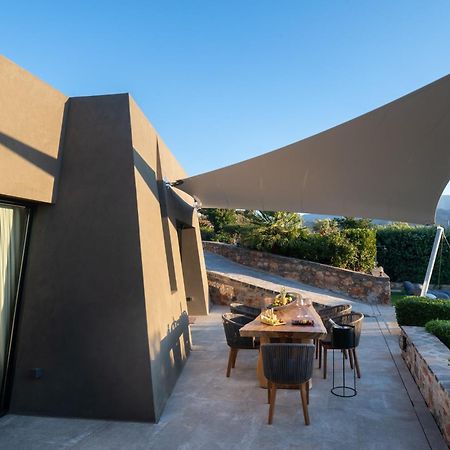 Lithari Luxury Villa With Private Pool, Your Perfect Retreat, Crete Ájosz Nikólaosz Kültér fotó